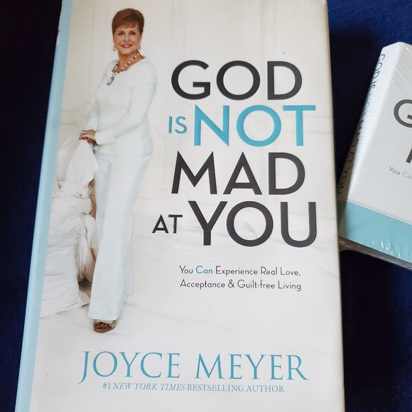 BOOK & CD God's not mad at you by Joyce Meyer - Picture 2 of 4